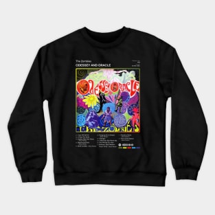 The Zombies - Odessey and Oracle Tracklist Album Crewneck Sweatshirt